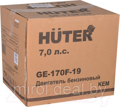 Двигатель бензиновый Huter GE-170F-19 - фото 9 - id-p222965795