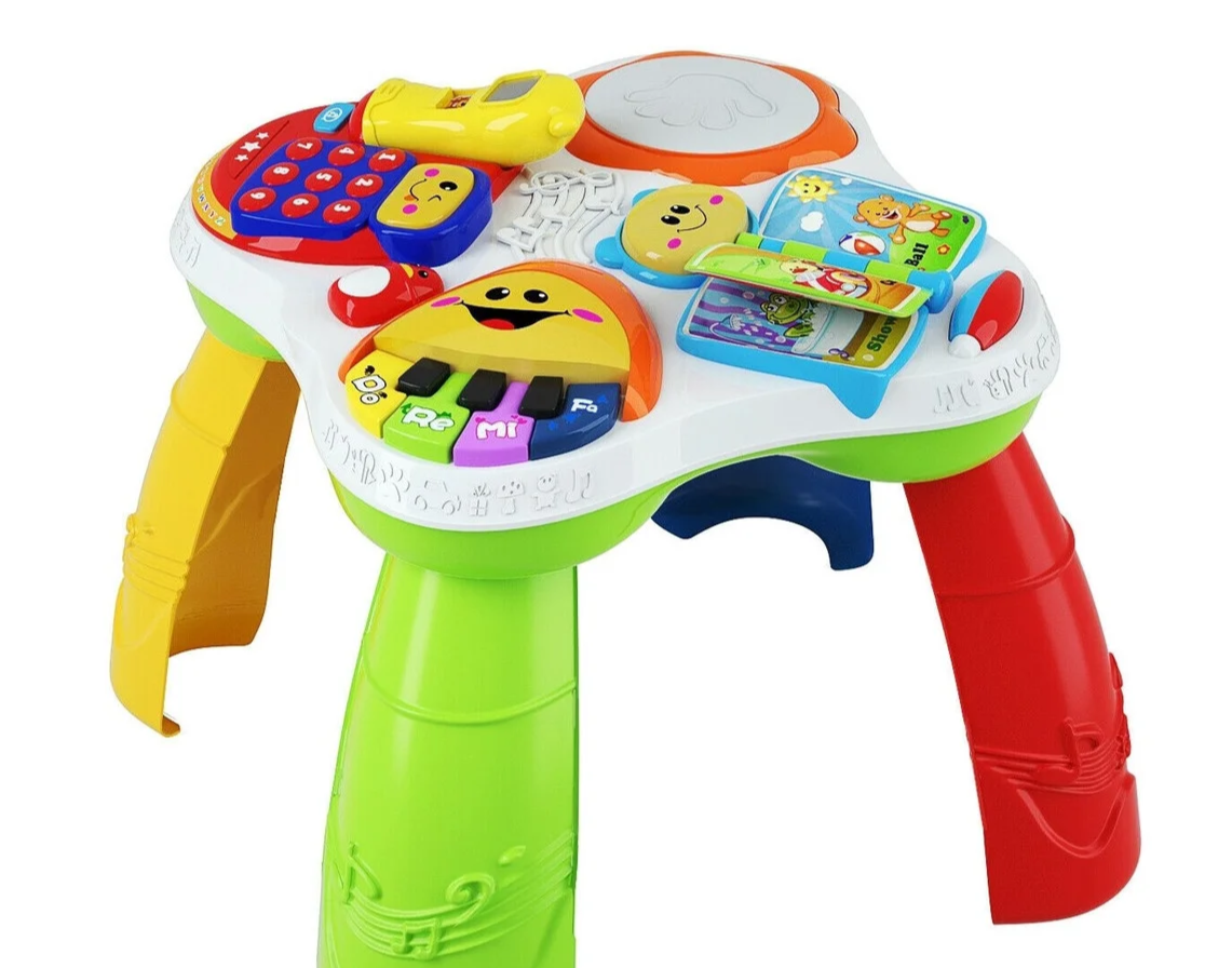 Детский музыкальный развивающий обучающий столик Abero Fun Learning Table от 6 месяцев до 3-х лет QX-91102E - фото 1 - id-p222966415