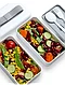 Ланч-бокс с отделениями и приборами, фото 2