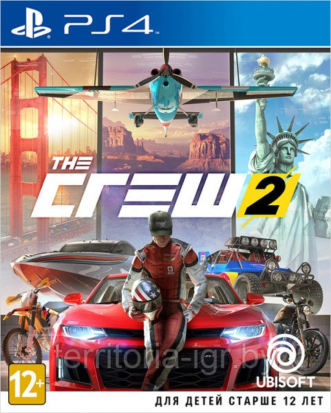 The Crew 2 PS4 (Русская версия) БУ ДИСК - фото 1 - id-p222966520