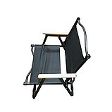 Стул-кресло складной, светлый р-р 53*45*27 см , арт. TMK-М Черный, фото 2