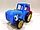Игрушка музыкальный Синий трактор с ковшом из м/ф "Едет трактор", звук, свет, ездит, фото 3