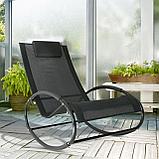 Кресло-качалка Garden Way Vuitton 770535M (черный), фото 3