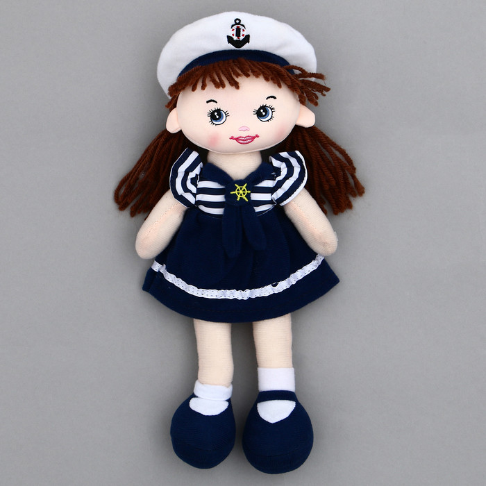 Мягкая игрушка "Кукла" морячка, 30 см - фото 1 - id-p222969781