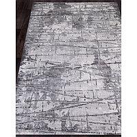 Ковёр прямоугольный Armina 03752A, размер 80x150 см, цвет grey / grey