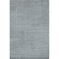 Ковёр прямоугольный Sirocco e508aq, размер 160x230 см, цвет d.grey-grey