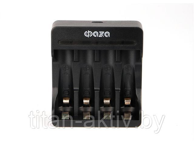 Зарядное USB для 4х Ni-MH аккумуляторов АА, ААА ФАZA (ФАZА) - фото 1 - id-p222969450