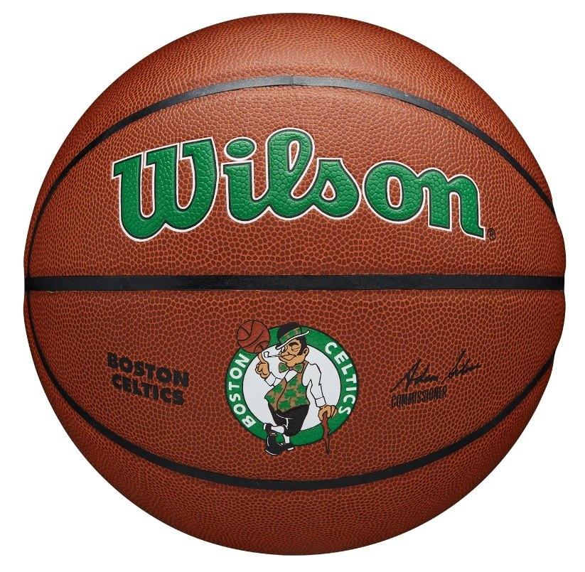 Мяч баскетбольный №7 Wilson NBA Boston Celtics - фото 1 - id-p222970510