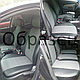 Чехлы на сиденья Renault Logan 2 / Sandero 2 +Stepway, 2014-2022, спинка дел, AirBag, Экокожа, черная+серая, фото 5