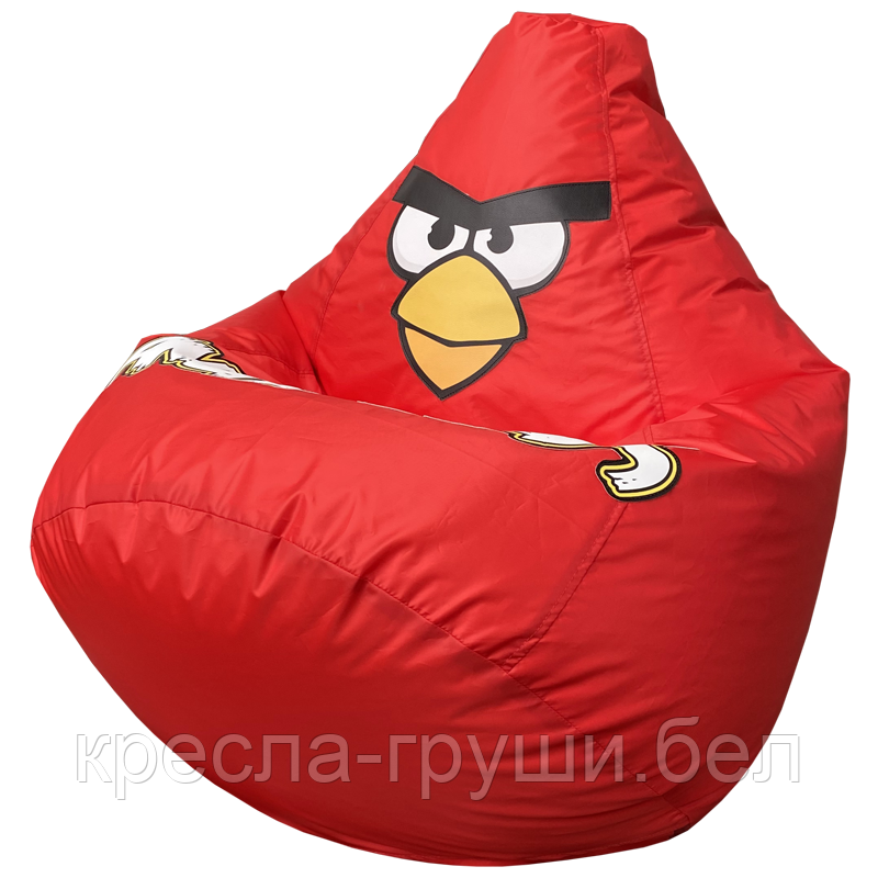 Кресло мешок Груша Angry Birds (красный) - фото 2 - id-p45555412