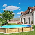 Сборный деревянный бассейн Weva Octo+ 640 Ht146 (пр-во Франция) с комплектом оборудования, фото 5