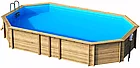 Сборный деревянный бассейн Weva Octo+ 840 (пр-во Франция) с комплектом оборудования, фото 4