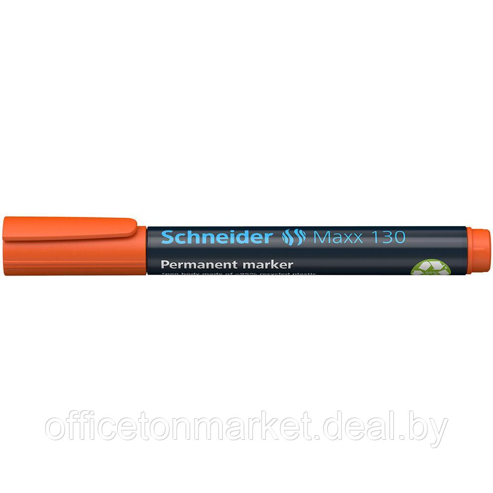 Маркер перманентный "Schneider Maxx 130", оранжевый - фото 3 - id-p222974781