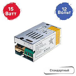 Блок питания T-15w-12v IP20 для светодиодных лент