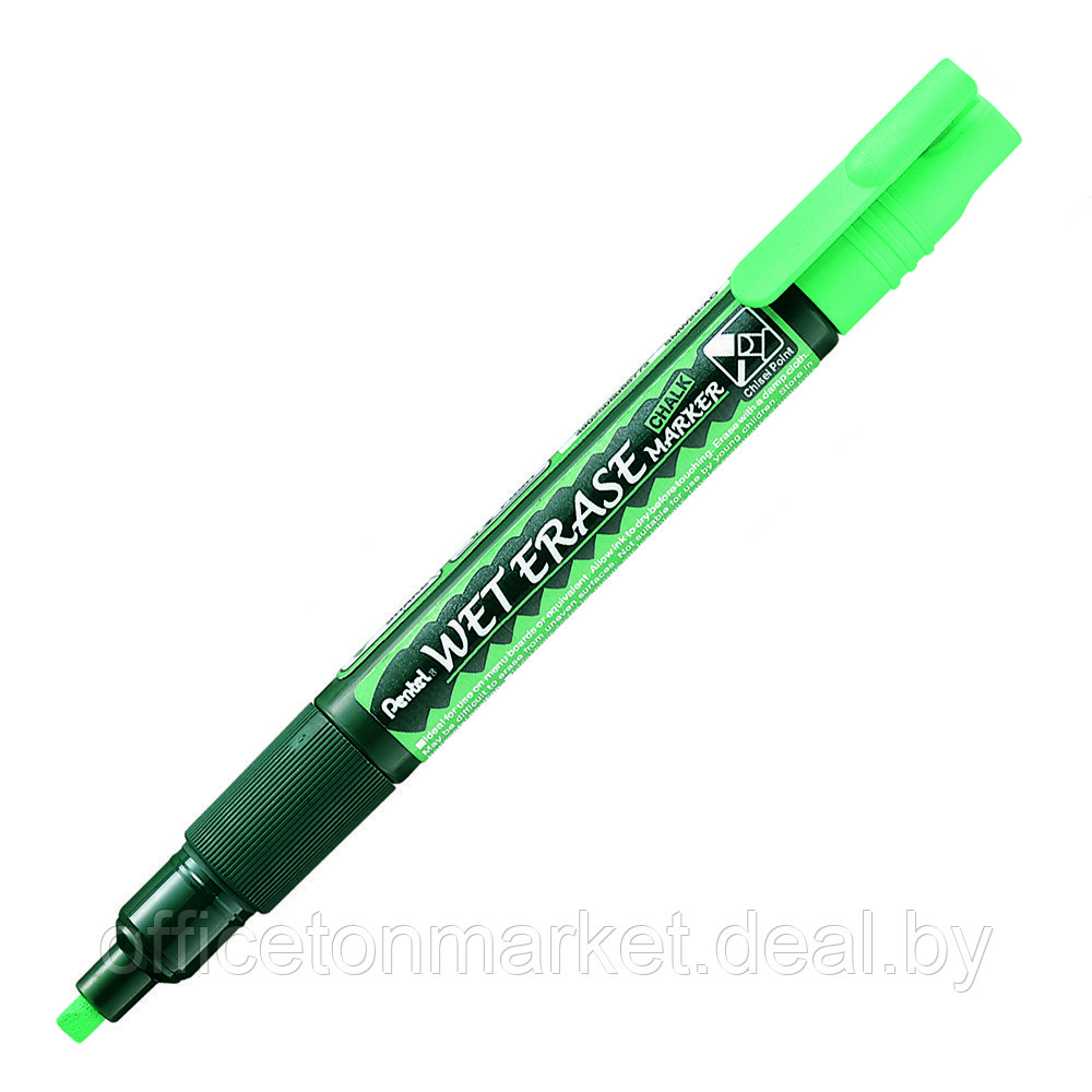 Маркер меловой "Wet erase SMW26", зеленый - фото 1 - id-p222974786