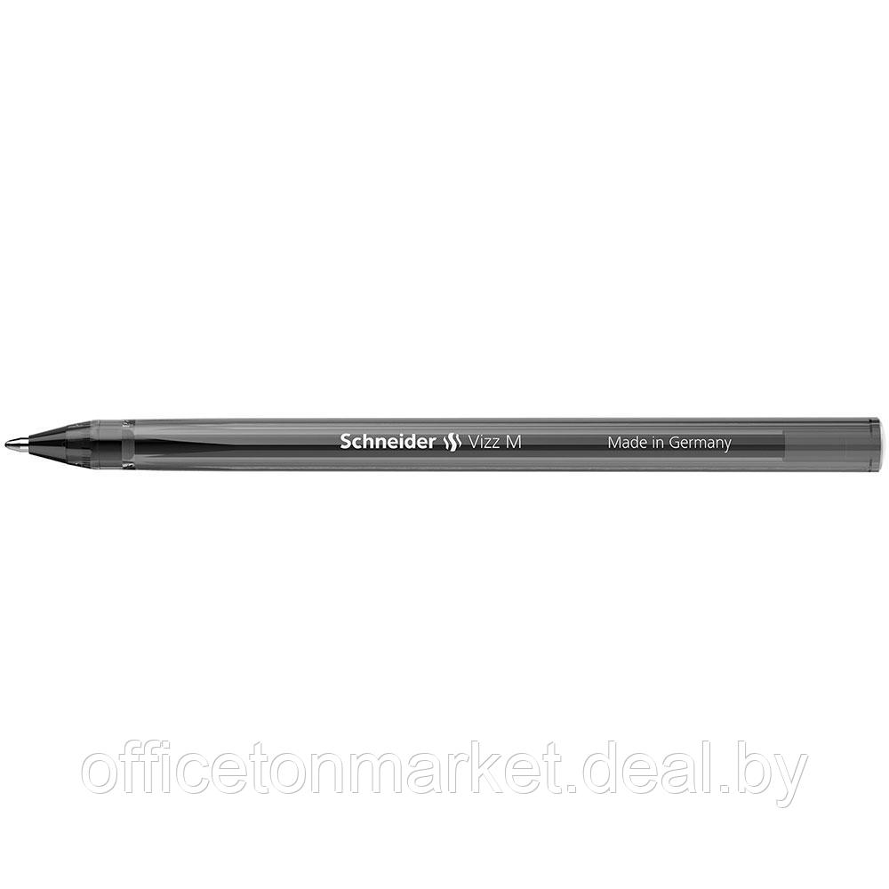 Ручка шариковая "Schneider Vizz M", черный, стерж. черный - фото 4 - id-p222974799