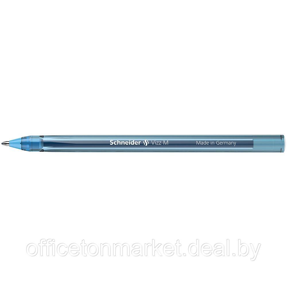 Ручка шариковая "Schneider Vizz M", светло-голубой, стерж. светло-голубой - фото 5 - id-p222974803