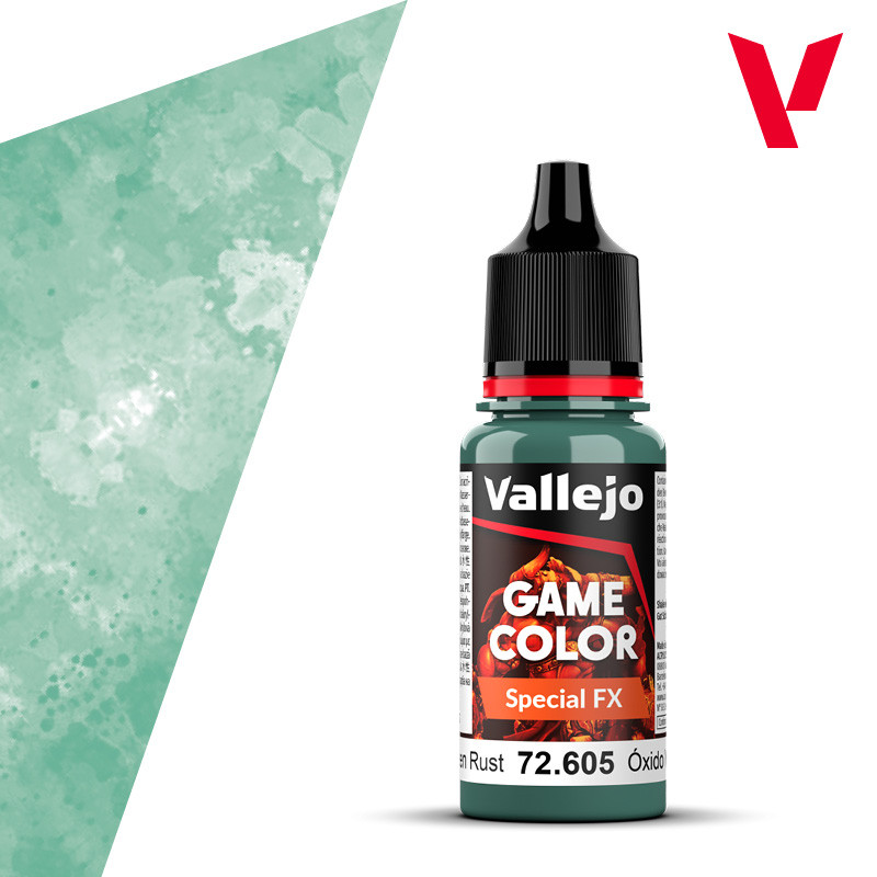 GAME COLOR SPECIAL FX, 18 мл., Vallejo V-72605 Green rust - фото 1 - id-p222975561