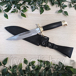 Нож Финка НКВД 95х18 кованая (черная рукоять)