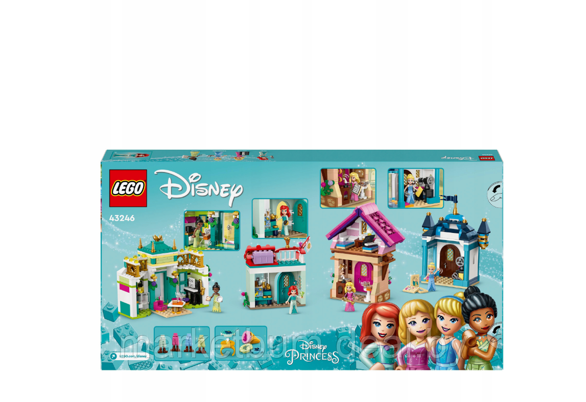 Конструктор LEGO Disney 43246, Приключения принцесс Диснея на рынке - фото 2 - id-p222975991