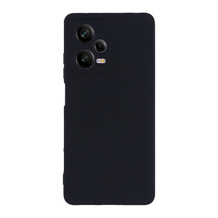 Силиконовый чехол для Xiaomi Redmi Note 12 Pro (5G) "SOFT-TOUCH" (бампер) с закрытым низом, черный, фото 2