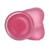 Розовый фаллос Jelly Studs Crystal Dildo Small 16 см, фото 7