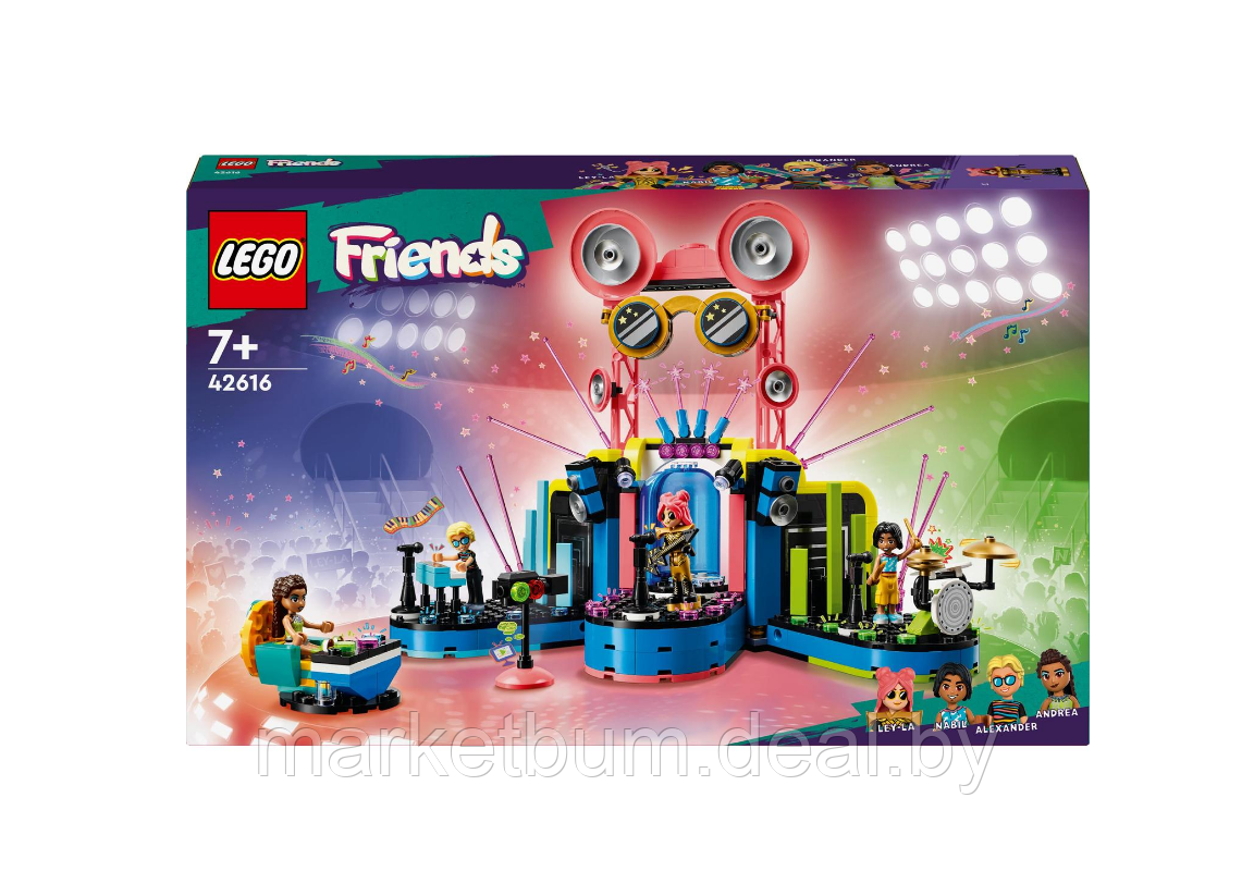 Конструктор LEGO Friends 42616, Музыкальное шоу талантов Хартлейк - фото 2 - id-p222978102