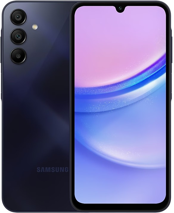 Samsung Samsung Galaxy A15 4/128GB Темно-синий (Brave Black) - фото 1 - id-p222984648