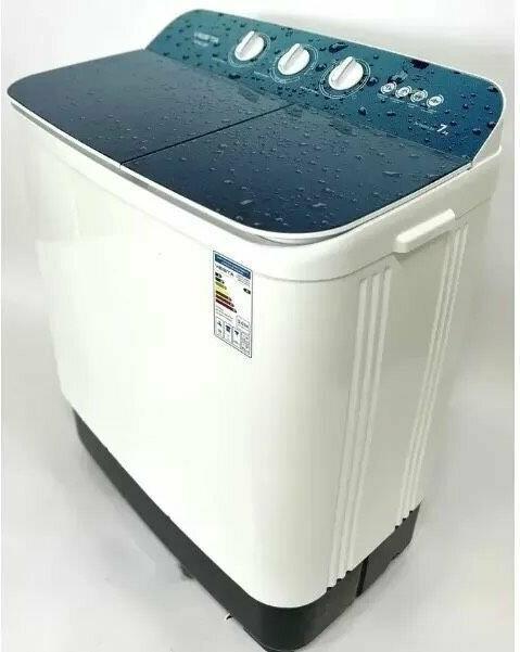 Активаторная стиральная машина полуавтомат для дачи на 7 кг с центрифугой отжимом VESTA WMG 70P - фото 2 - id-p222985028
