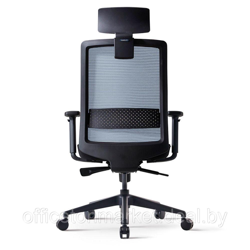 Кресло для руководителя BESTUHL "S30", сетка, ткань, пластик, черный - фото 4 - id-p222985401
