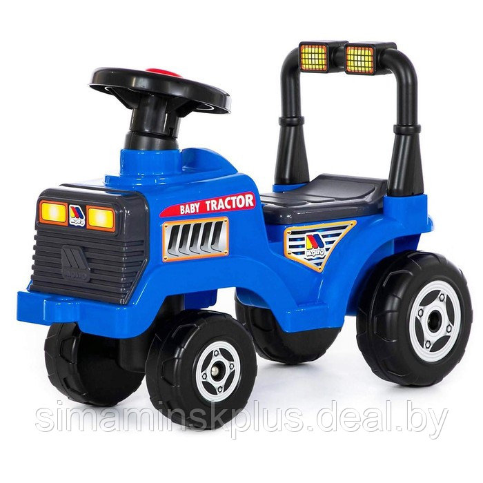 Толокар-трактор «Митя», цвет синий - фото 1 - id-p222994054