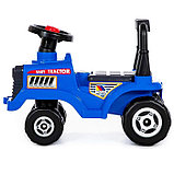 Толокар-трактор «Митя», цвет синий, фото 2