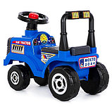 Толокар-трактор «Митя», цвет синий, фото 3