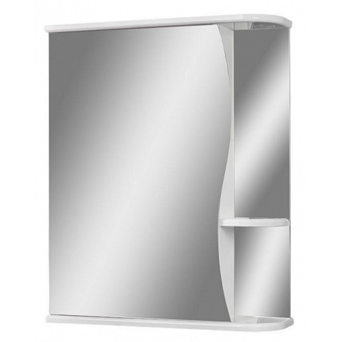 Зеркало-шкаф для ванной комнаты "Волна 1-50" левый - фото 1 - id-p222994138