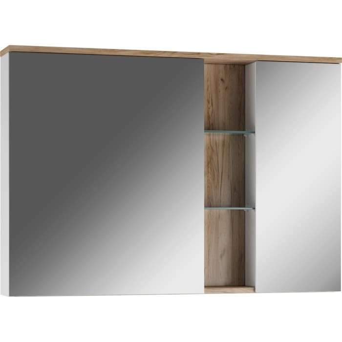 Зеркало-шкаф для ванной комнаты "Fortuna 100" левый - фото 1 - id-p222994162