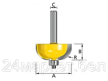 MAKITA Япония Фреза с подш.28,6х12,7х8х32х2Т (MAKITA)