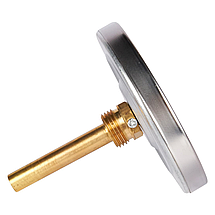 Rommer Dn 100 мм, гильза 75 мм 1/2", 0 - 120°С термометр с погружной гильзой, фото 2