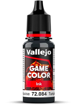 GAME COLOR INK, 17 мл., Vallejo V-72084 темно-бирюзовый