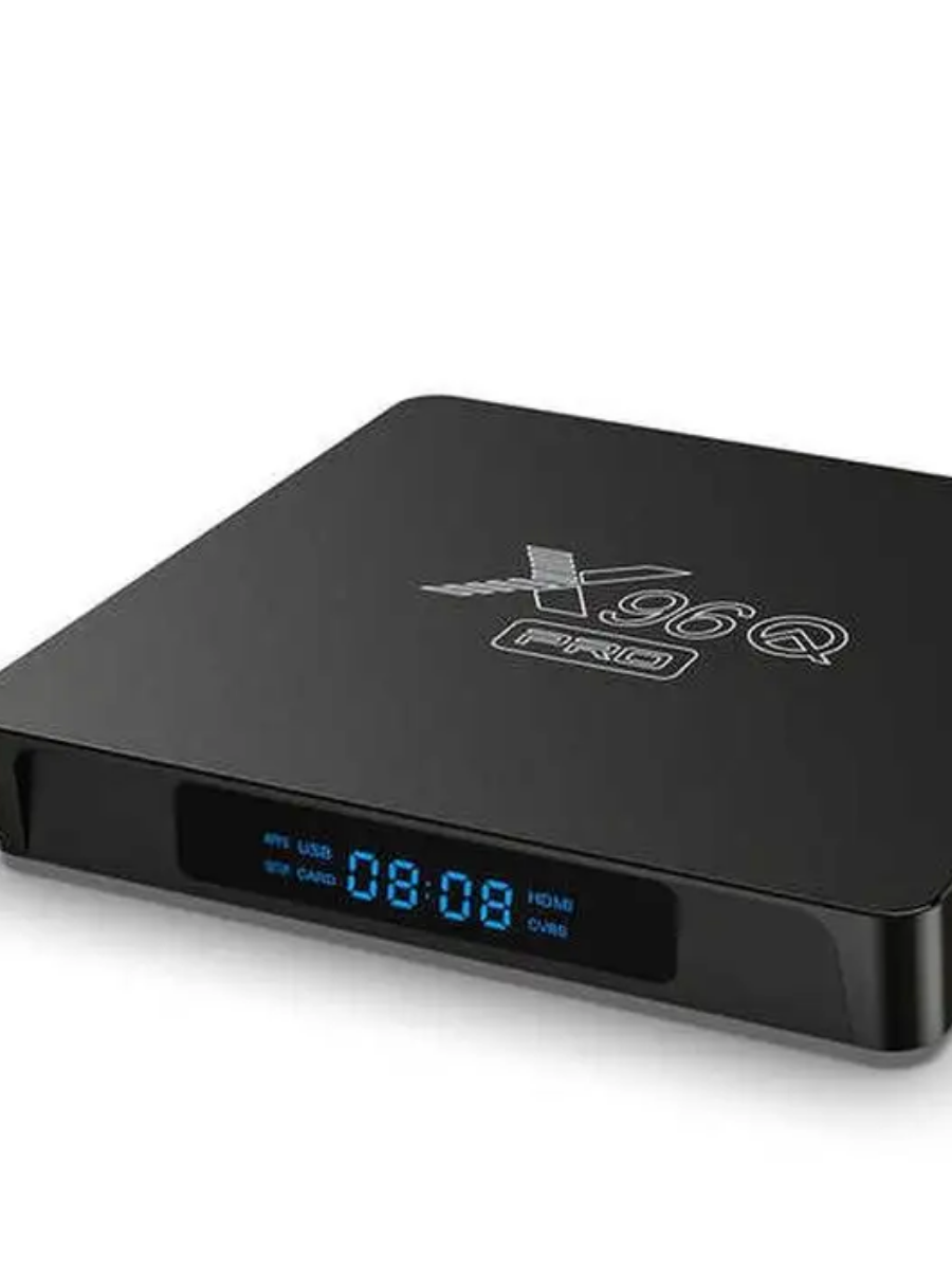 Мультимедийная IPTV приставка  X96Q Pro  4K  + подписка на месяц просмотра ТВ каналов.