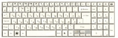Замена клавиатуры в ноутбуке Acer  5830 5755 5830T V3-571G V3-771G белая PB NV55
