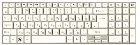 Замена клавиатуры в ноутбуке Acer 5830 5755 5830T V3-571G V3-771G белая PB NV55