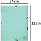 Папка на резинках "Aquarel", А4, 15 мм, картон, фото 4