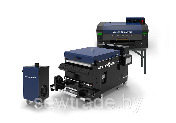 Промышленный краскоструйный текстильный DTF принтер VELLES iStream VDF-32M фильтр входит в комплект - фото 1 - id-p222999803