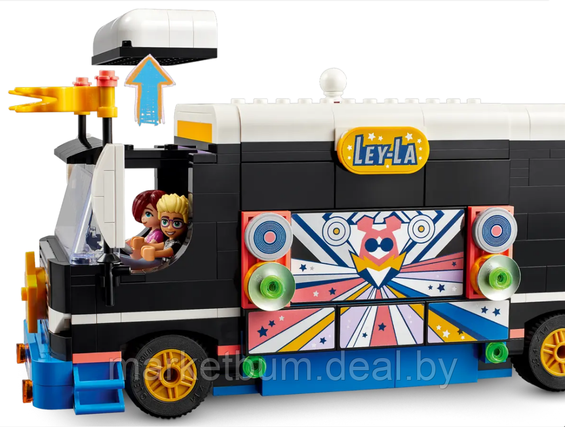 Конструктор LEGO Friends 42619, Концертный автобус поп-звезд - фото 3 - id-p222999807