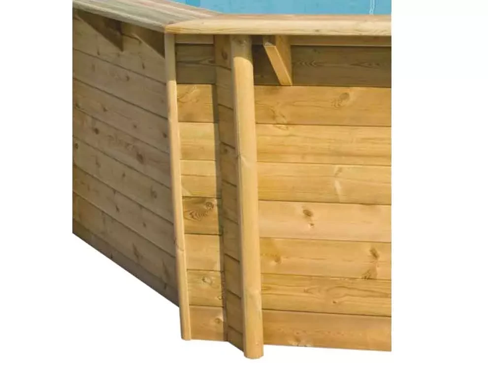 Сборный деревянный бассейн BWT Tropic Octo+ 540 (пр-во Франция) с комплектом оборудования - фото 7 - id-p222999806