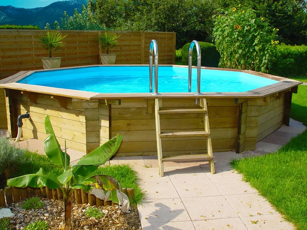 Сборный деревянный бассейн BWT Tropic Octo 505 (пр-во Франция) с комплектом оборудования - фото 3 - id-p222999886