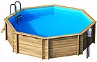 Сборный деревянный бассейн BWT Tropic Octo 505 (пр-во Франция) с комплектом оборудования, фото 6