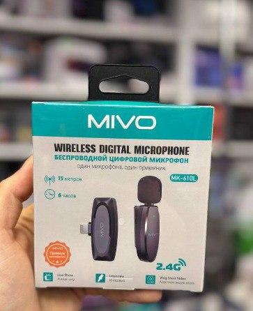 Микрофон петличка с шумоподавлением Mivo MK-610L - фото 2 - id-p223000018