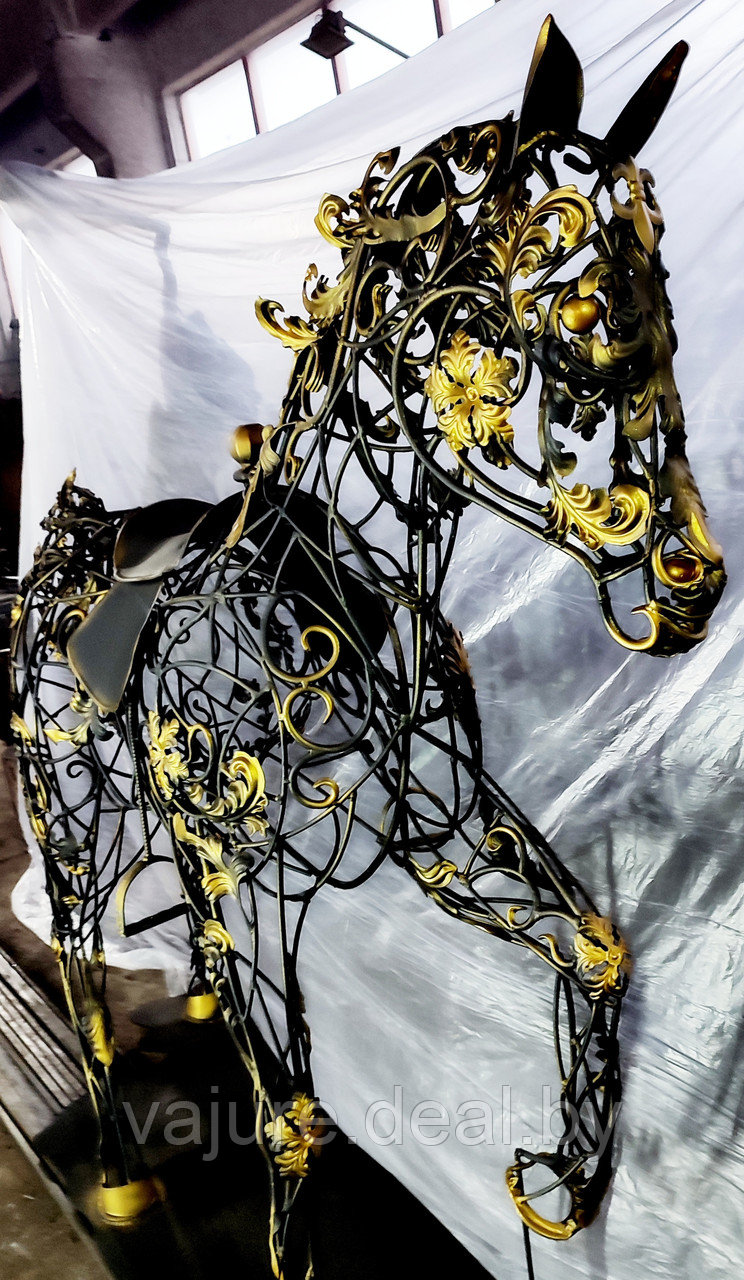МАФ "Лошадь с золотыми подковами" - фото 2 - id-p223000022