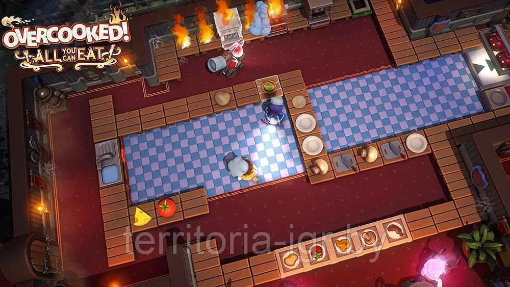 Overcooked! All You Can Eat PS4 (Русские субтитры) - фото 4 - id-p223000130